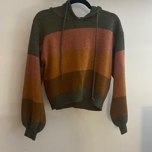 Wild Fern Hooded Sweater